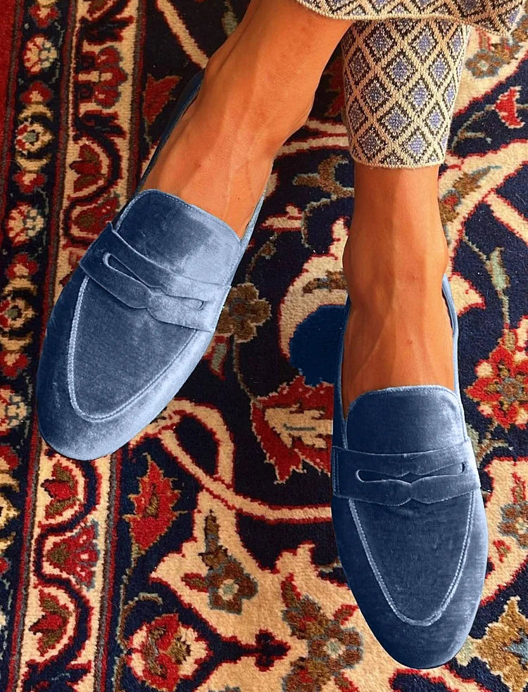 Ingrid | Classic Velvet Loafer
