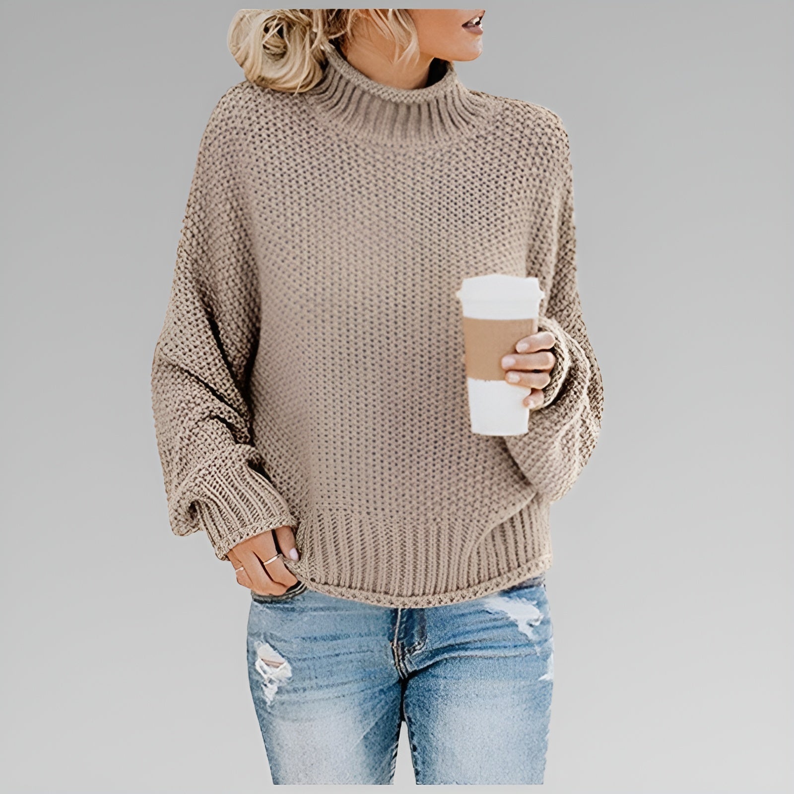 Elise – Classic and Refined Knit Sweater