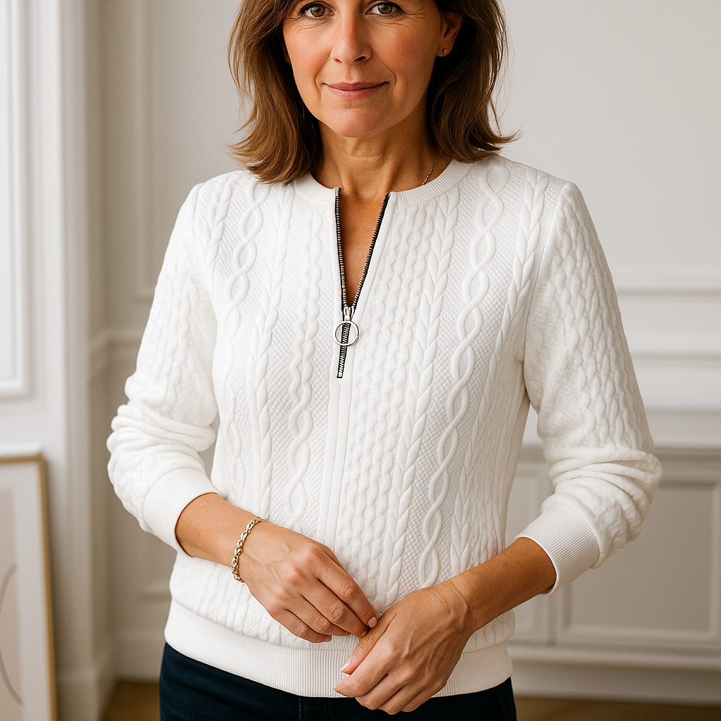 Emily™ | Chic Pullover in Refined Knit