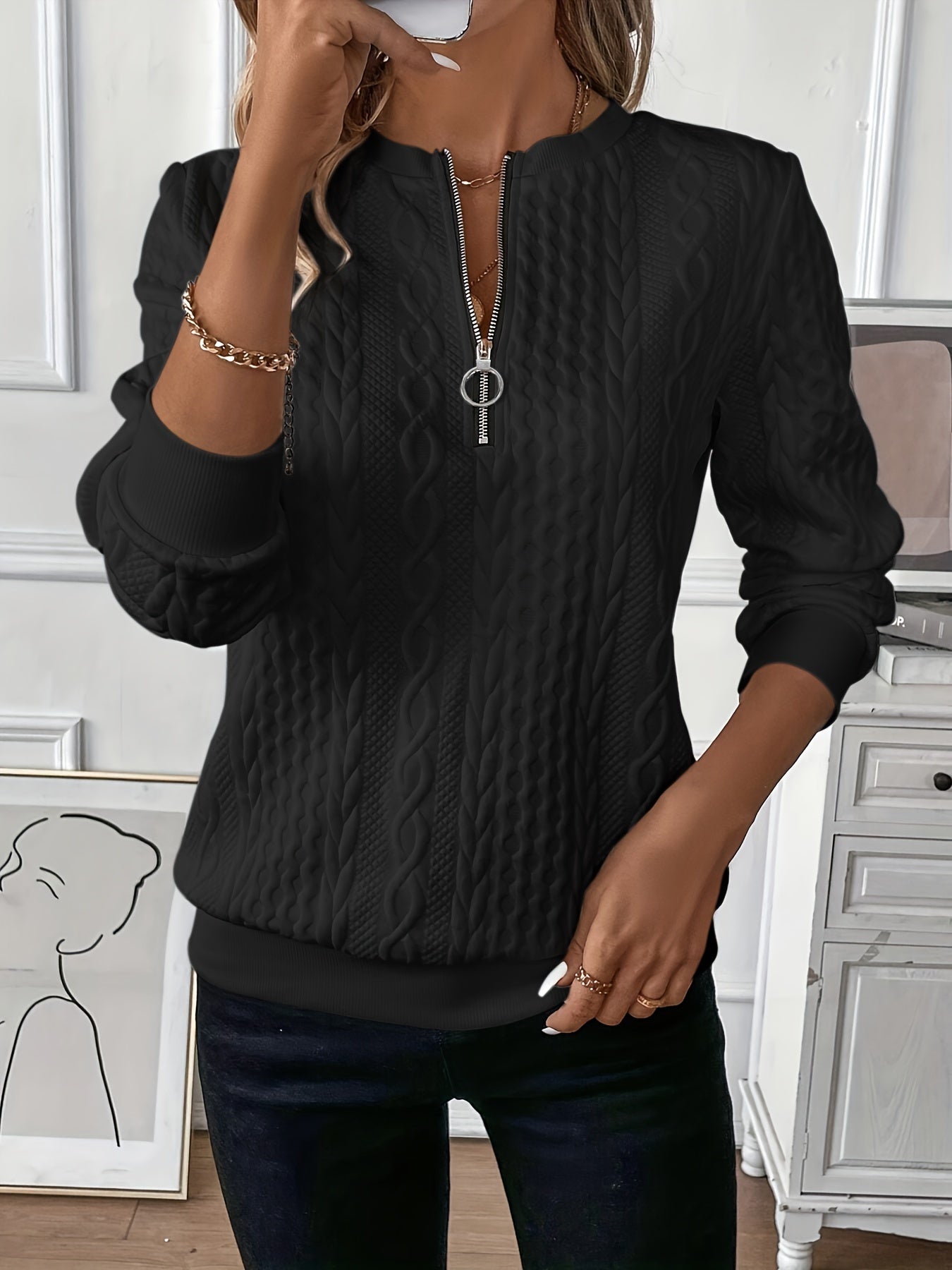 Emily™ | Chic Pullover in Refined Knit