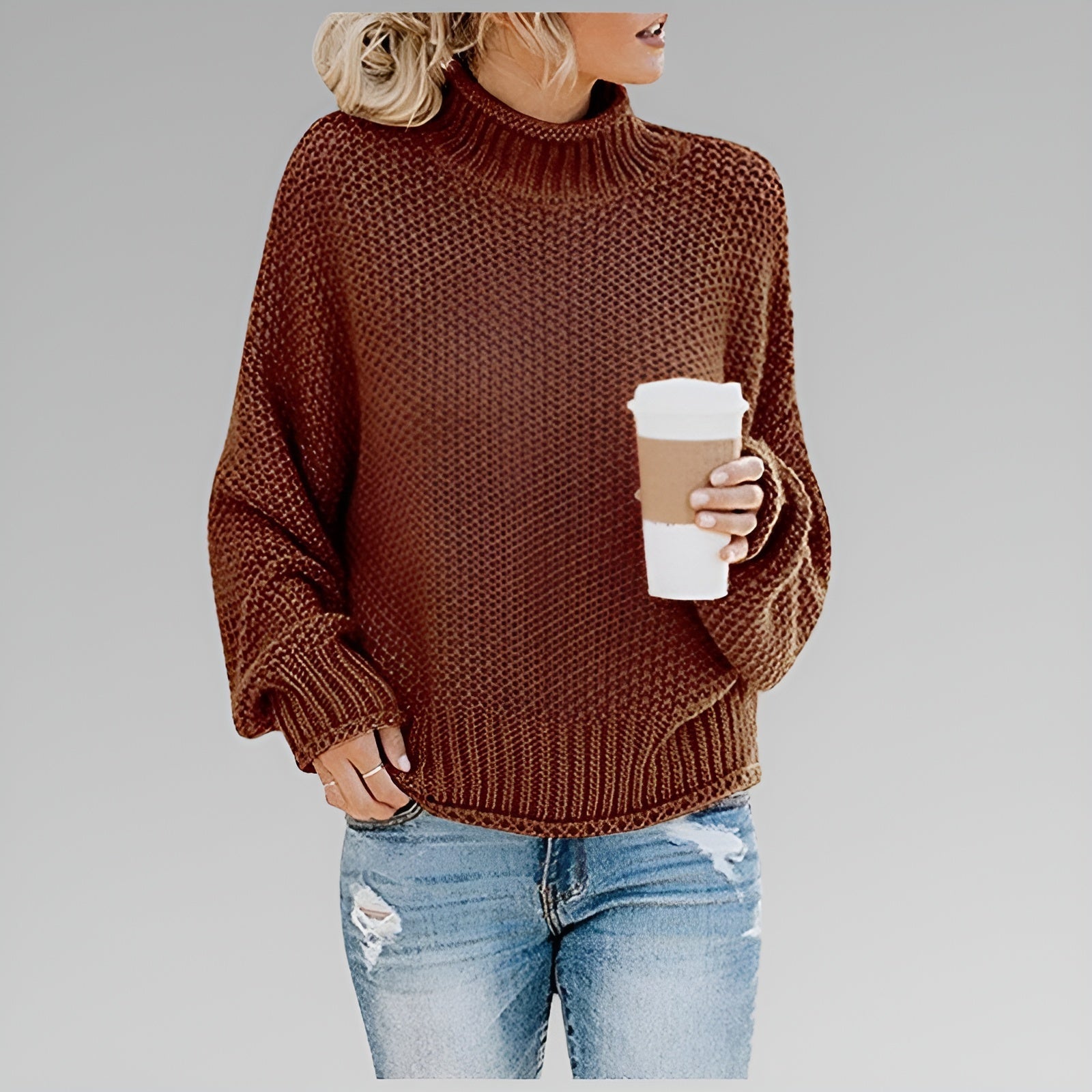 Elise – Classic and Refined Knit Sweater