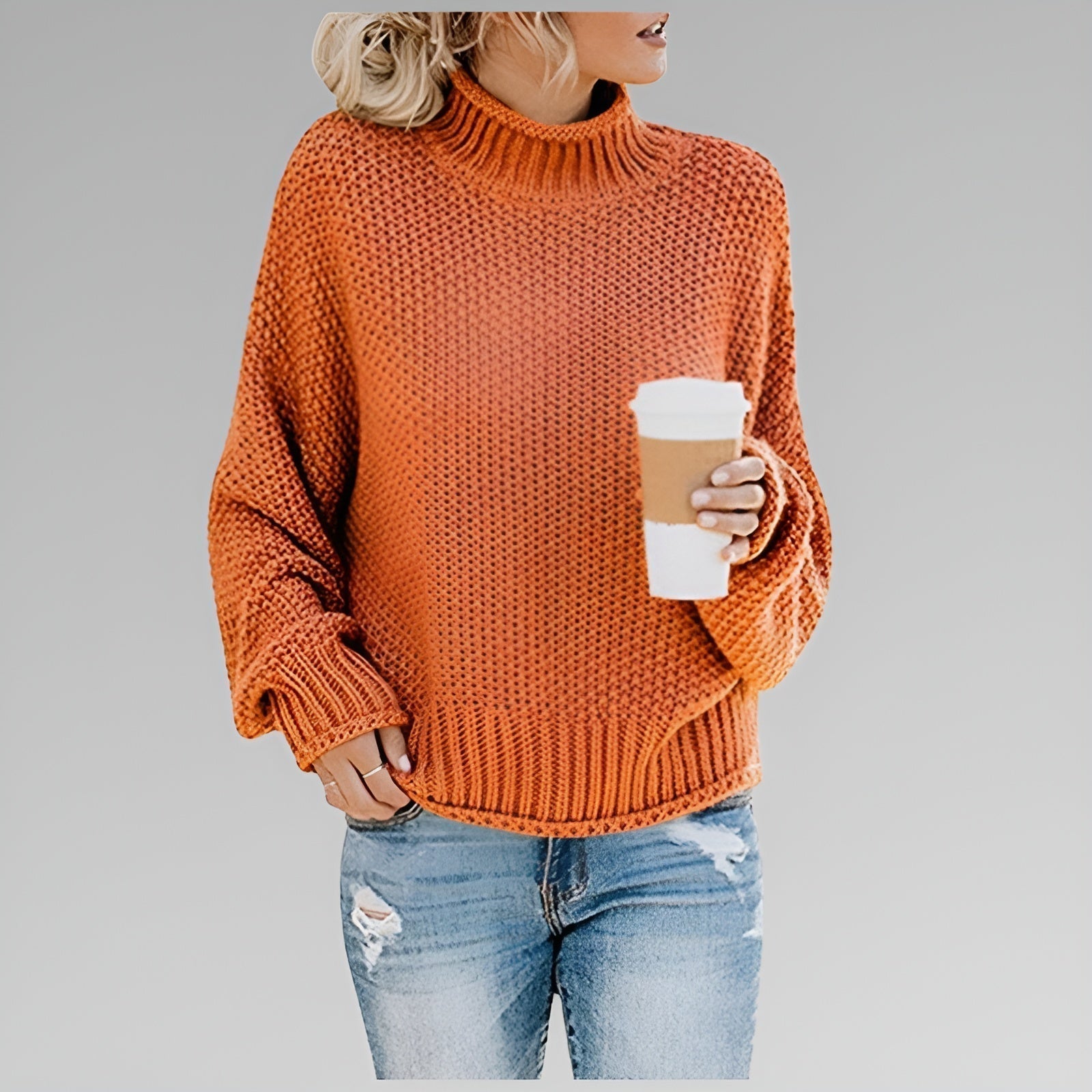 Elise – Classic and Refined Knit Sweater
