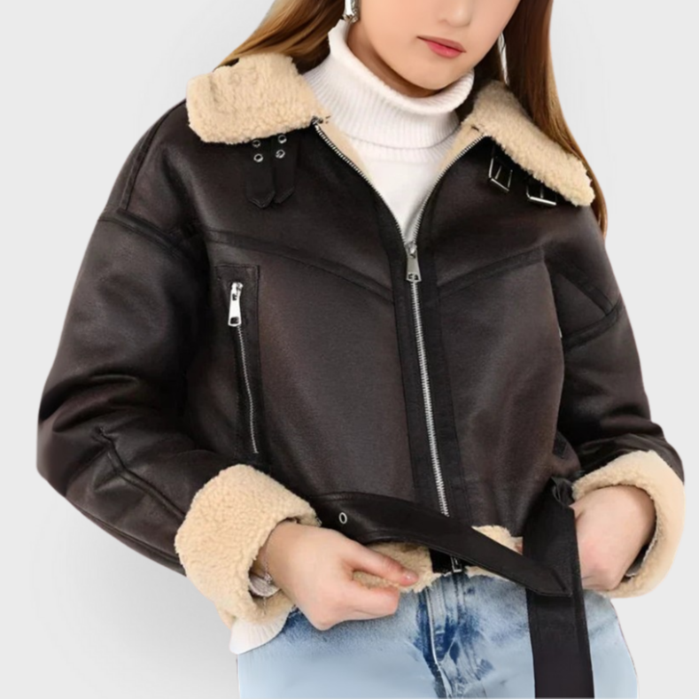 MP | Breathable and Versatile Leather Jacket