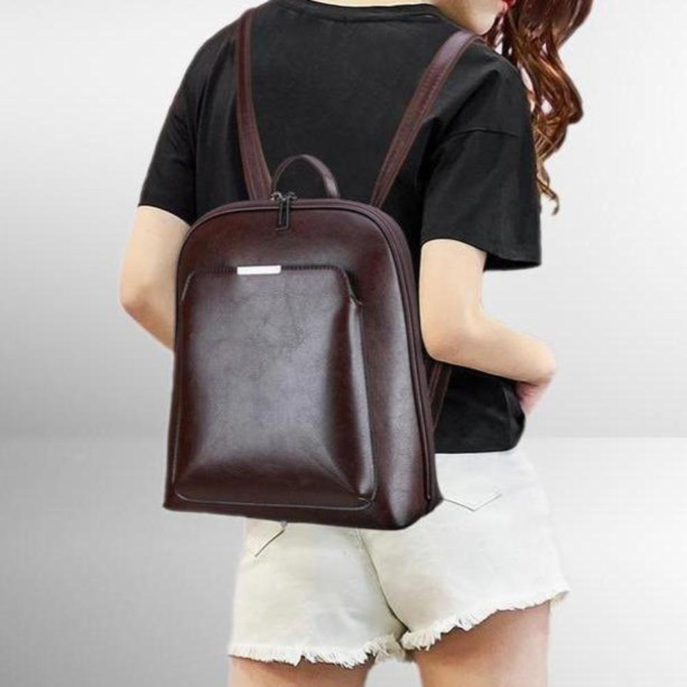 Saskia - Classic Double-Zip Backpack