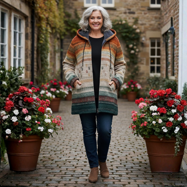 Zalie™ | Luxurious Cardigan with Artistic Inspiration