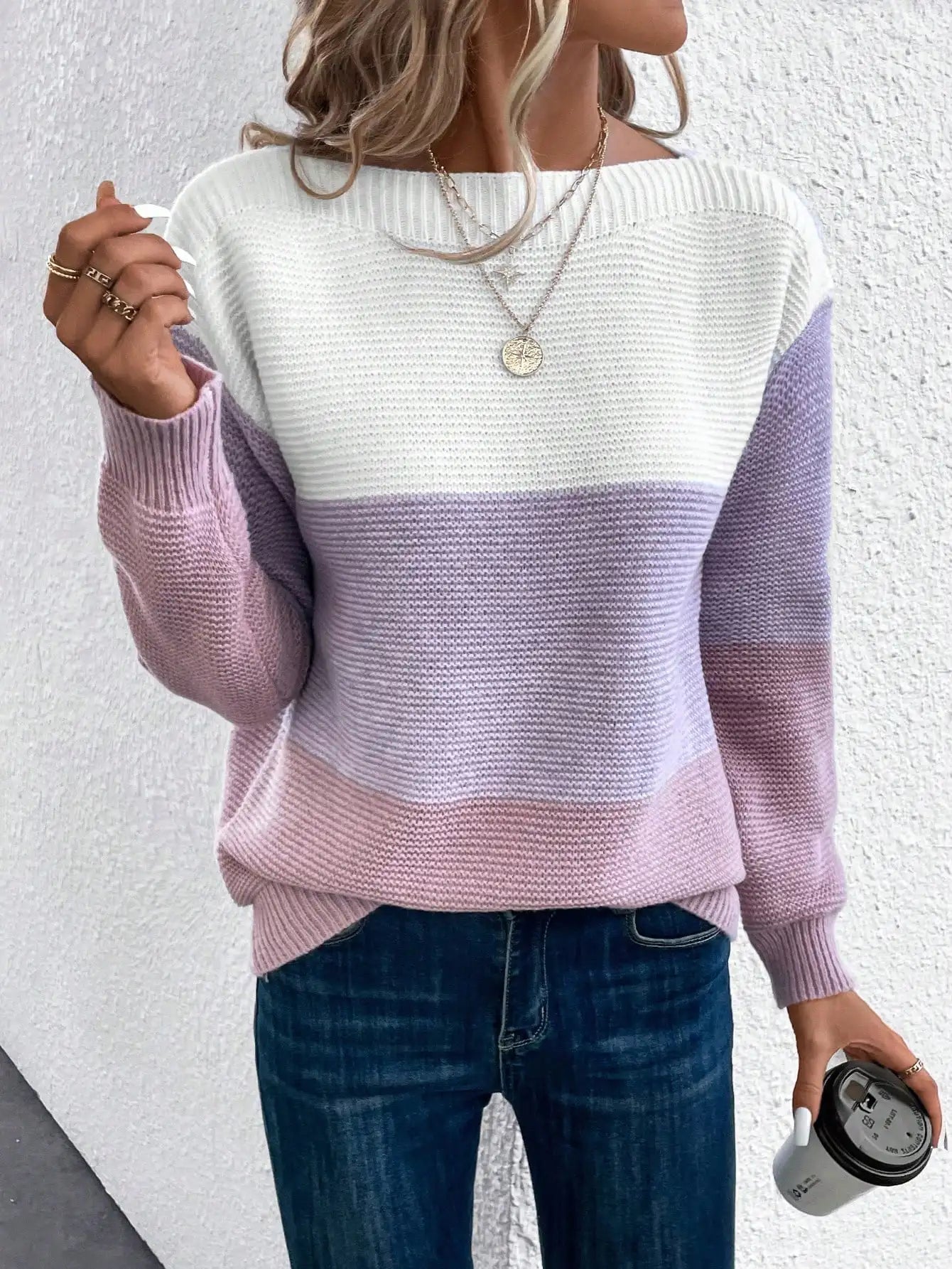 Élise – Cozy Ombre Sweater