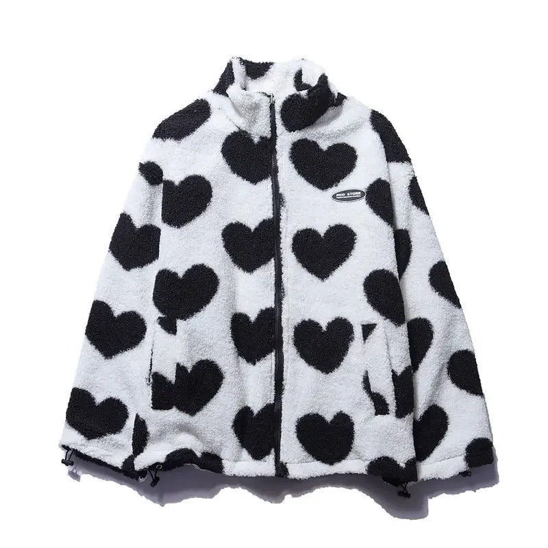 Katharina™ | Reversible Heart Pattern Jacket