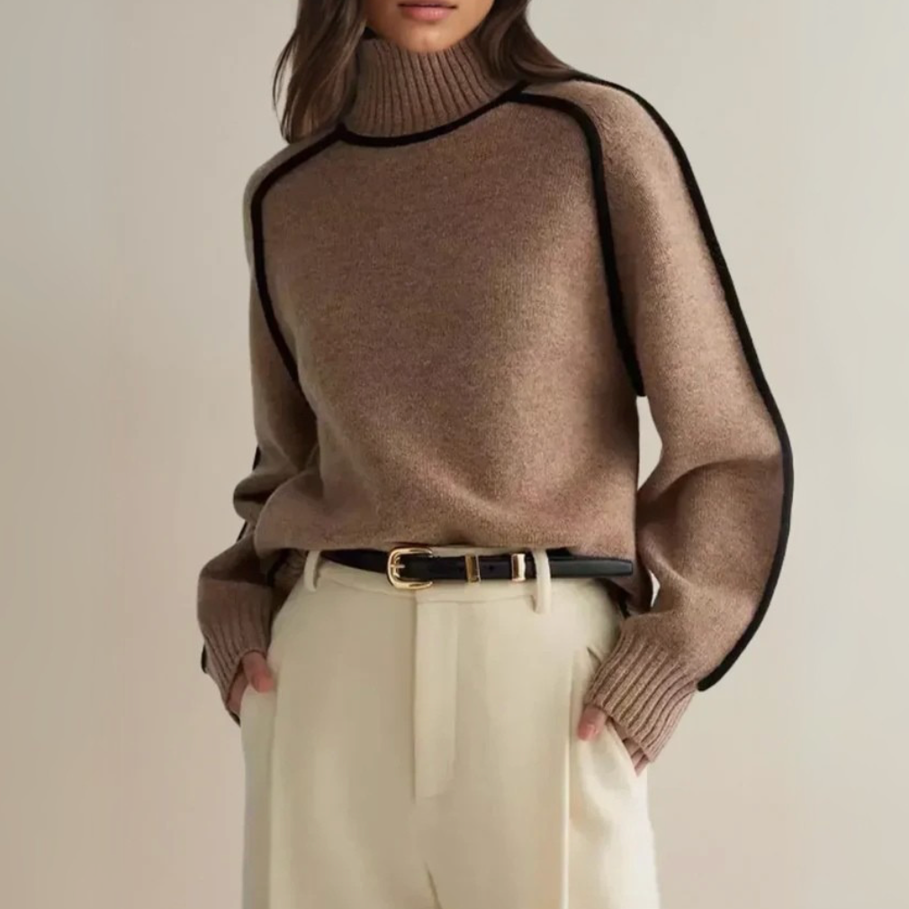 Élise – Refined Turtleneck Sweater