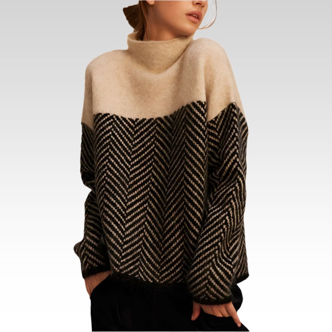 ADELIE | Premium Turtleneck made of fine knit - Liam & Ivy