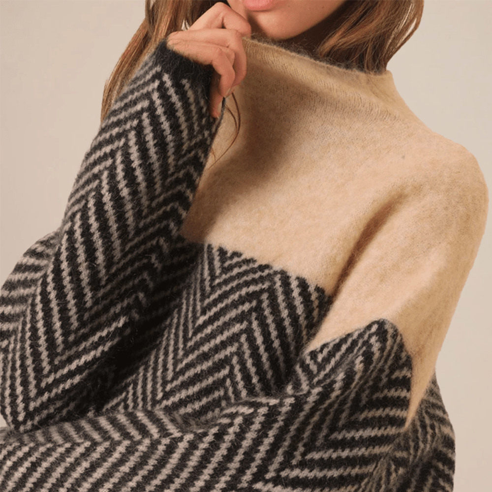ADELIE | Premium Turtleneck made of fine knit - Liam & Ivy