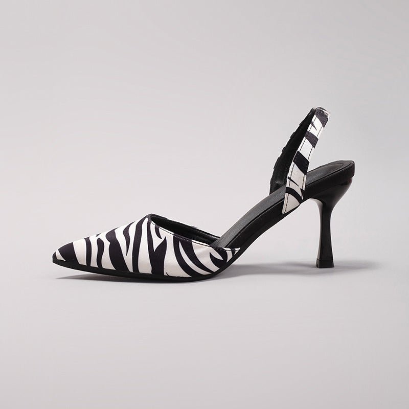 ANIMAL PRINT SLINGBACK PUMPS - Liam & Ivy