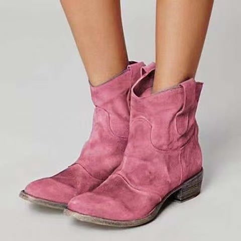 Aveline™ – Suede Ankle Boots - Zhaky Collective
