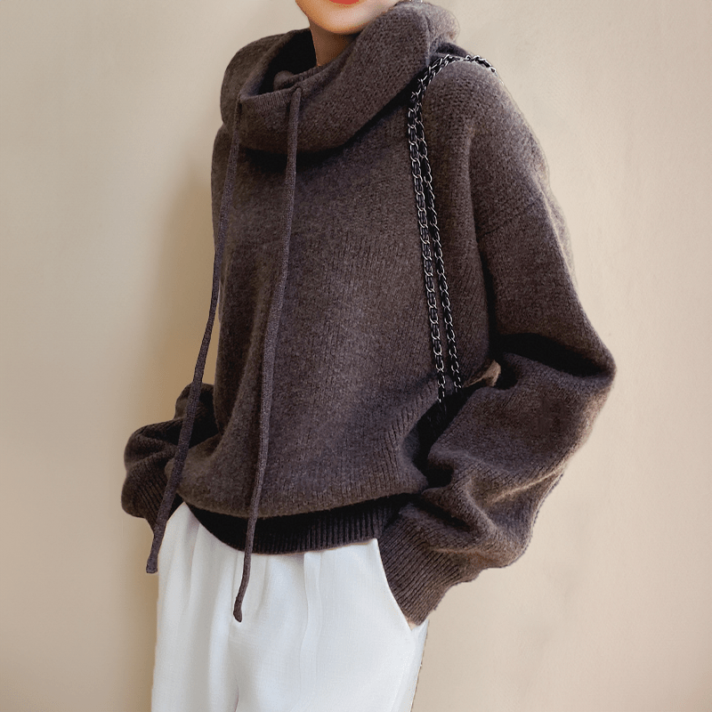 Charlotte | Turtleneck Sweater Made of Merino Wool - Liam & Ivy