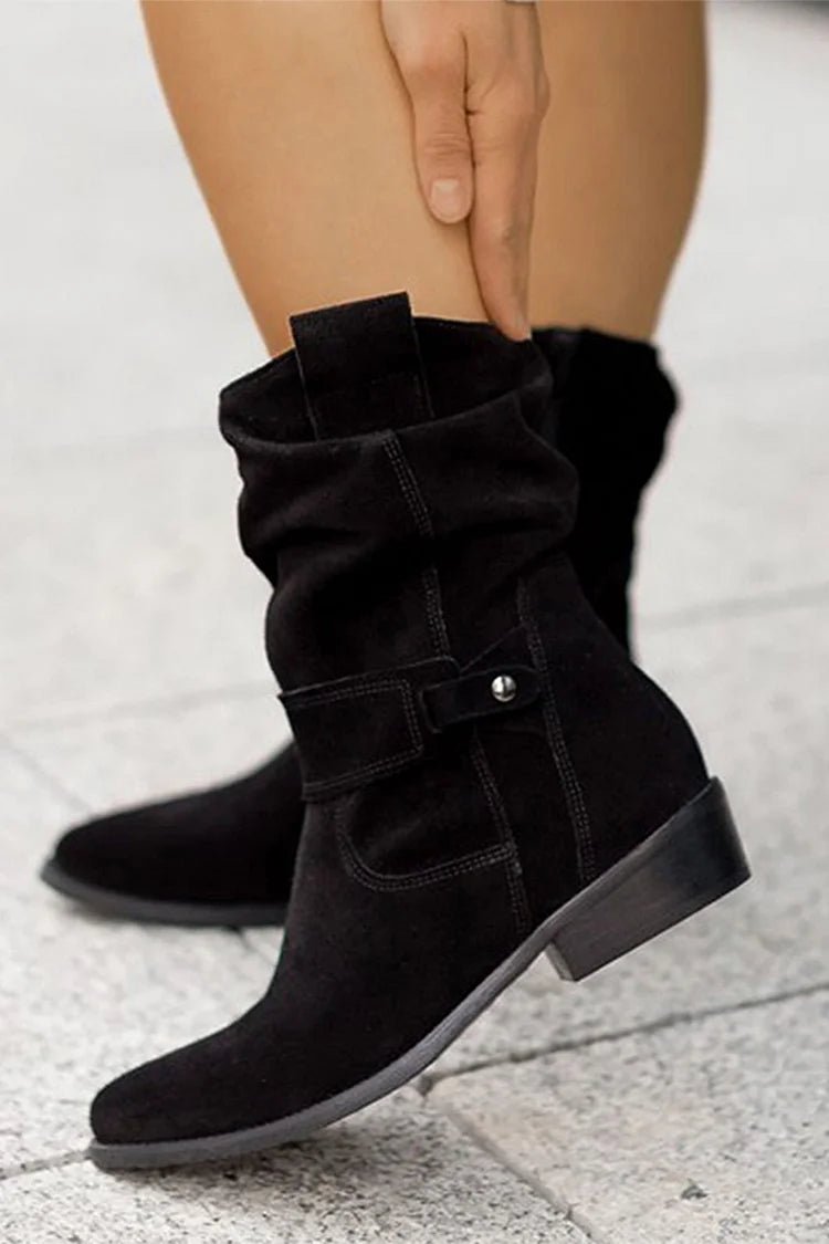 Clémence™ | Soft Suede Ankle Boots - Liam & Ivy