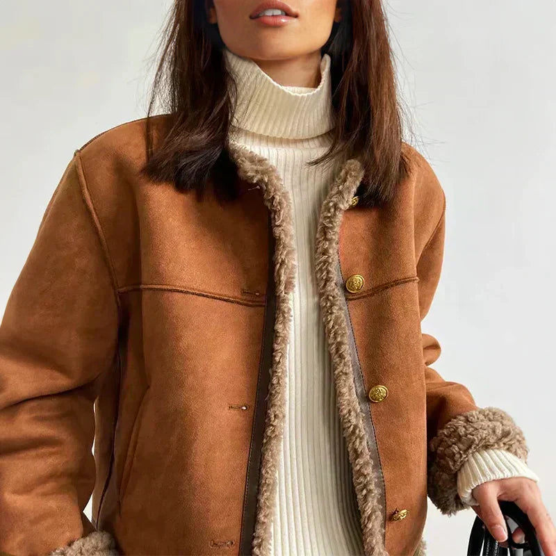 MP | Warm Brown Leather Jacket