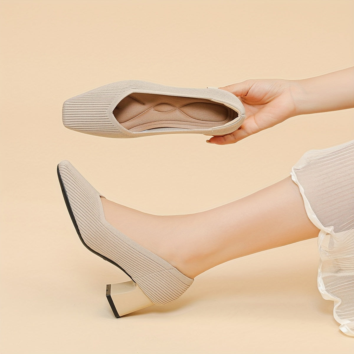 Marie™ – Comfortable high heels with stable support for pain-free wear