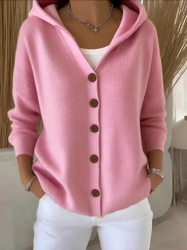 Élianne™ | Button - Up Hoodie - Zhaky Collective