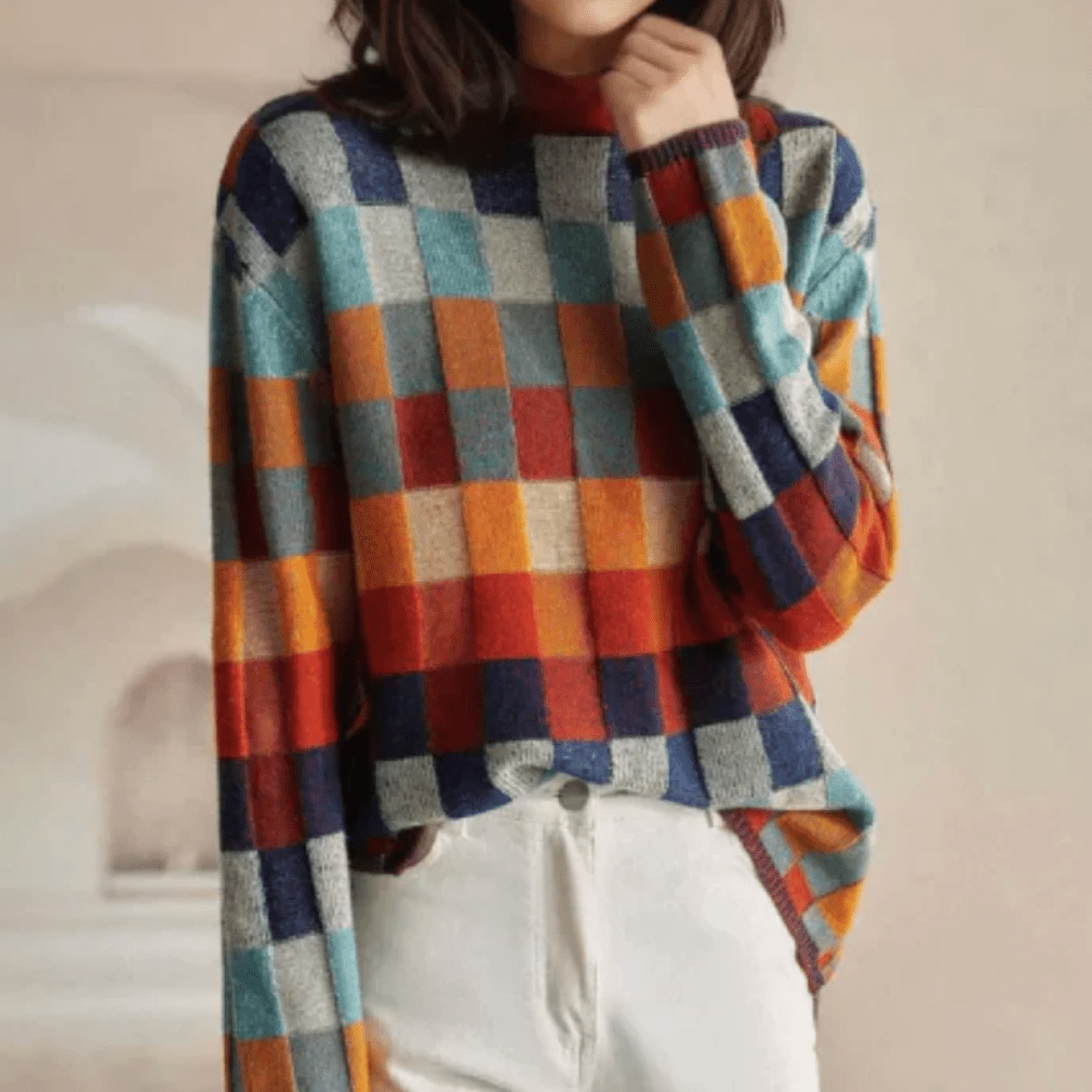 Élise – Chic and Comfortable Retro Sweater - Liam & Ivy