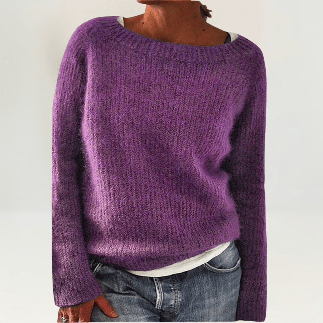 Élise – Cozy Knit Sweater - Liam & Ivy