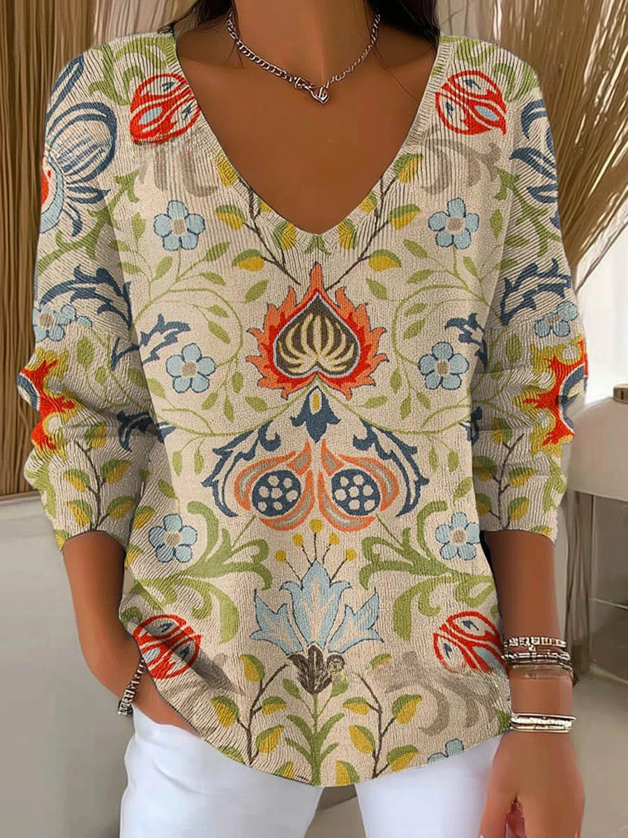 Beatrice – V-Neck Sweater