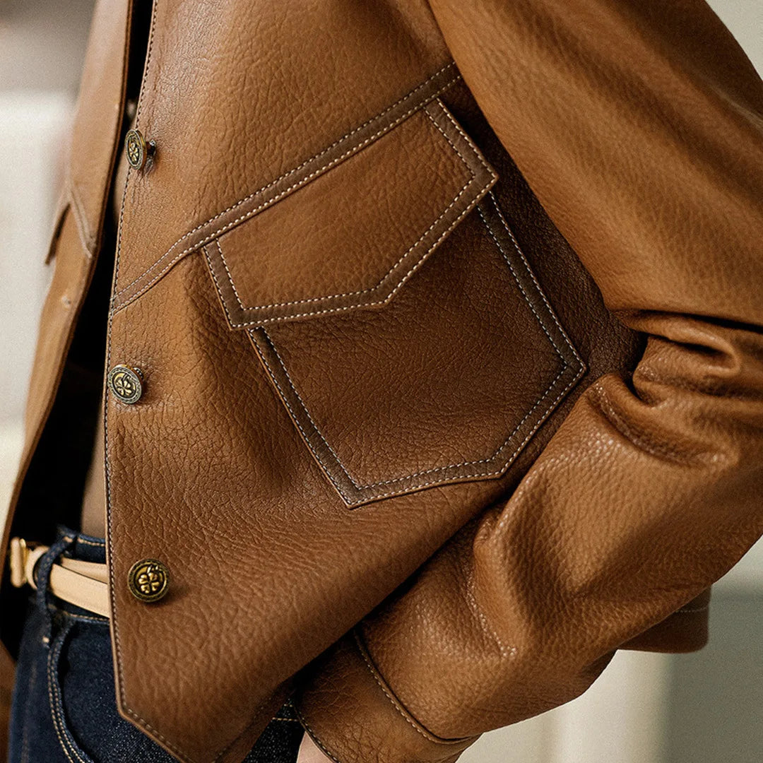 MP | Leather Jacket for Spring