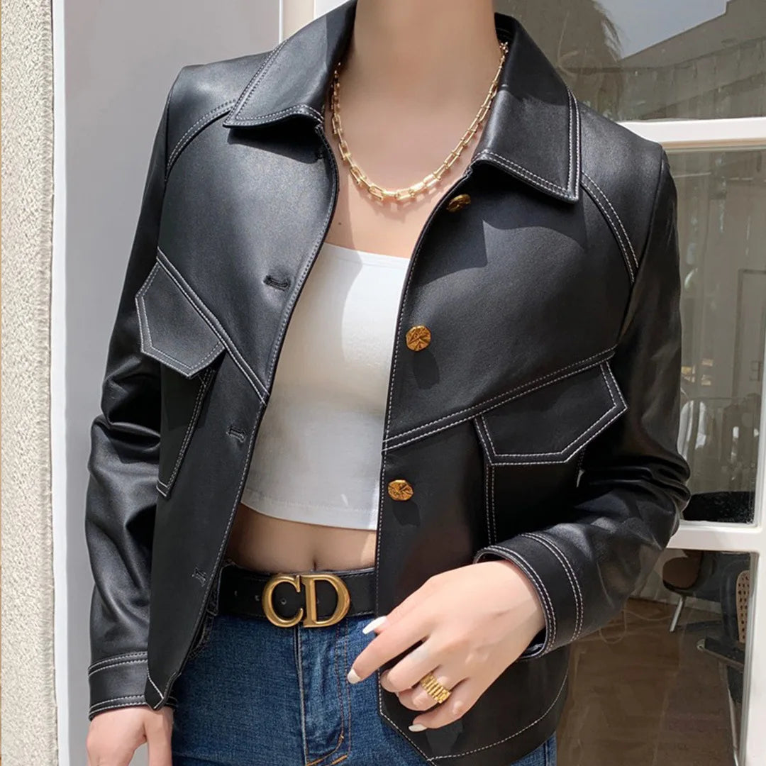 MP | Leather Jacket for Spring