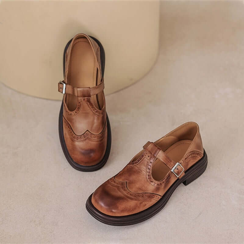 Juliette™ - Elegant Leather Shoe - Zhaky Collective