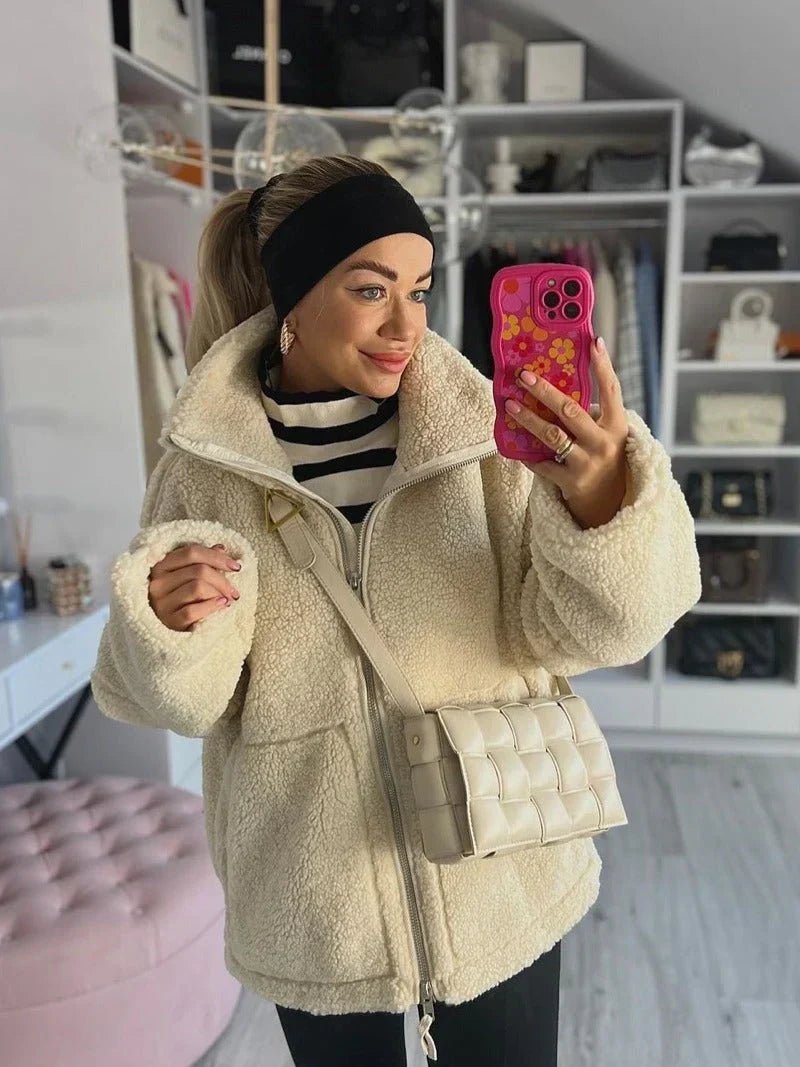 KAJA – Soft Teddy Coat - Liam & Ivy