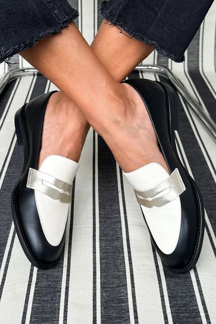 MONOCHROME CLASSIC LOAFERS - Liam & Ivy