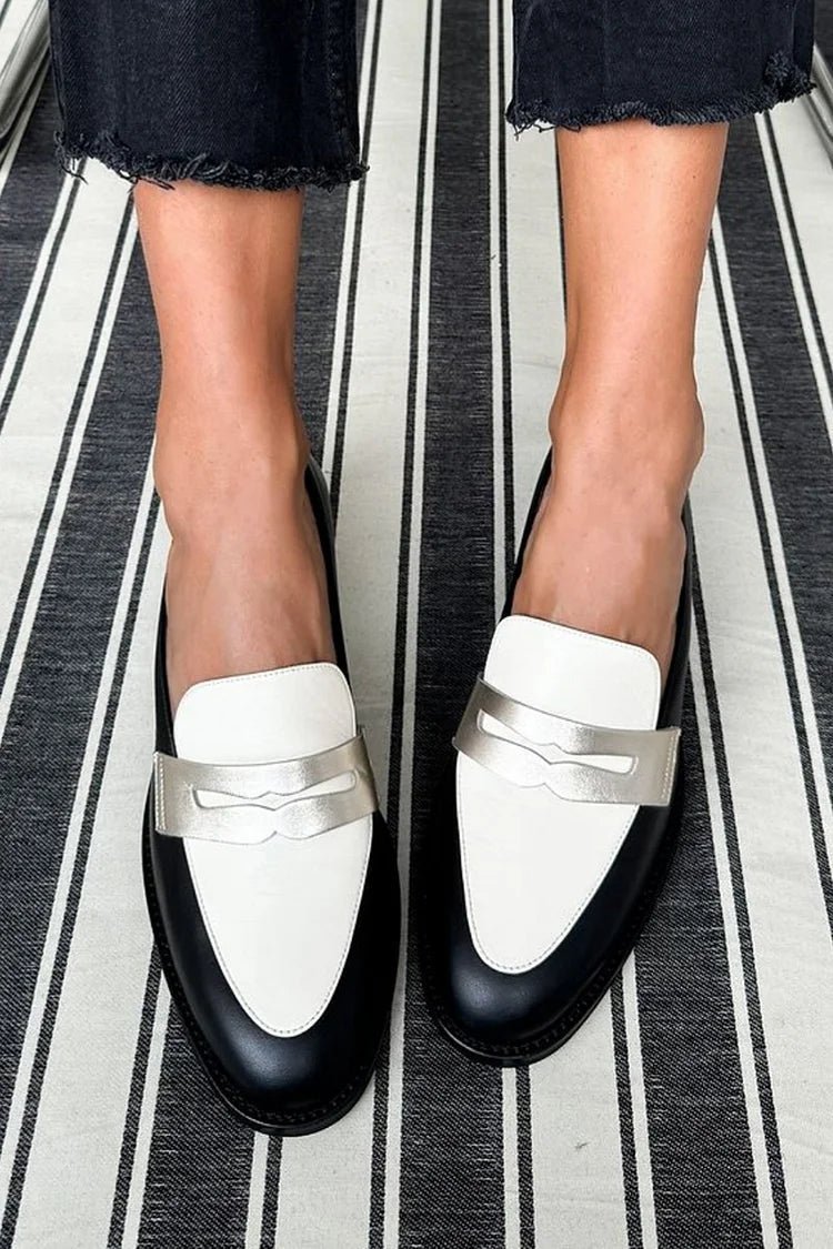 MONOCHROME CLASSIC LOAFERS - Liam & Ivy