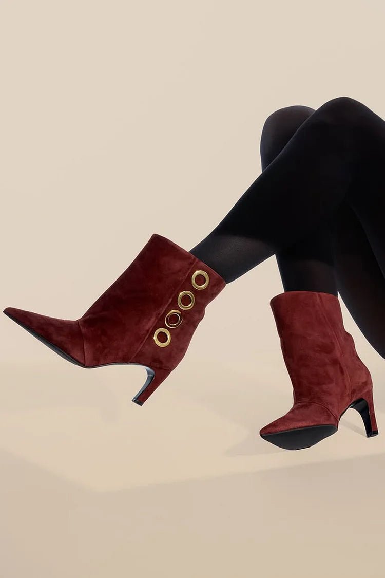 Pauline™ | Elegant Pointed Boots - Liam & Ivy
