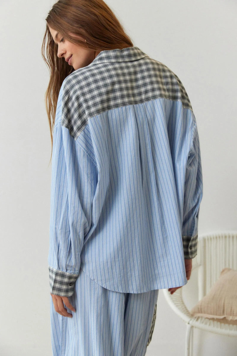 Sophie™ | Two - Piece Checkered Pajama - Liam & Ivy