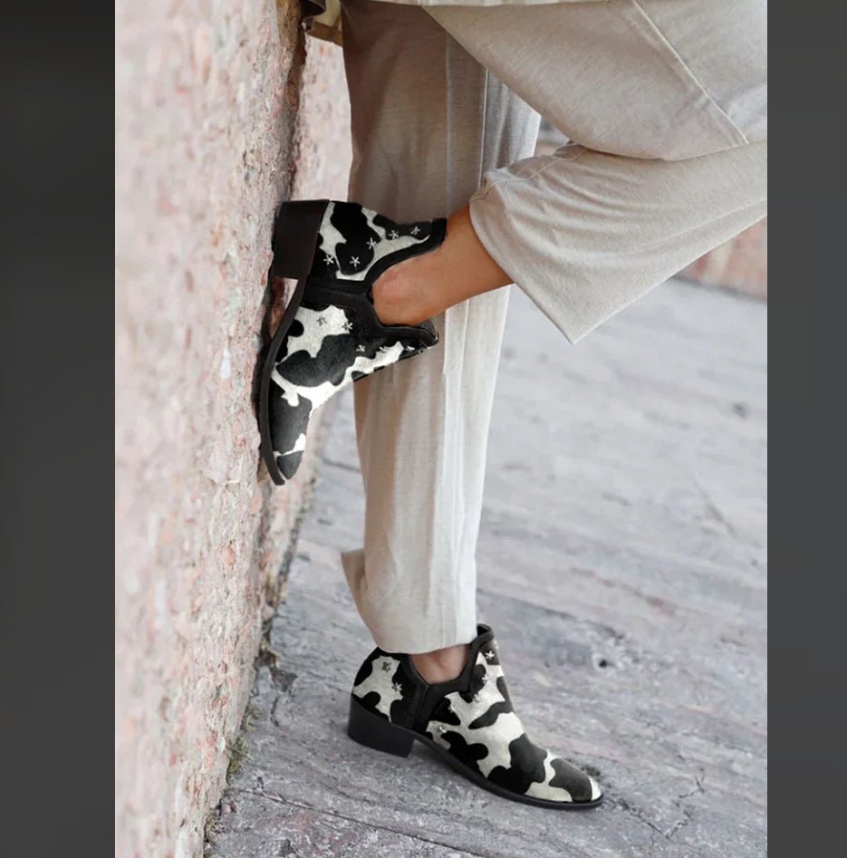 WESTERN BOOTS WITH STUDS - Liam & Ivy