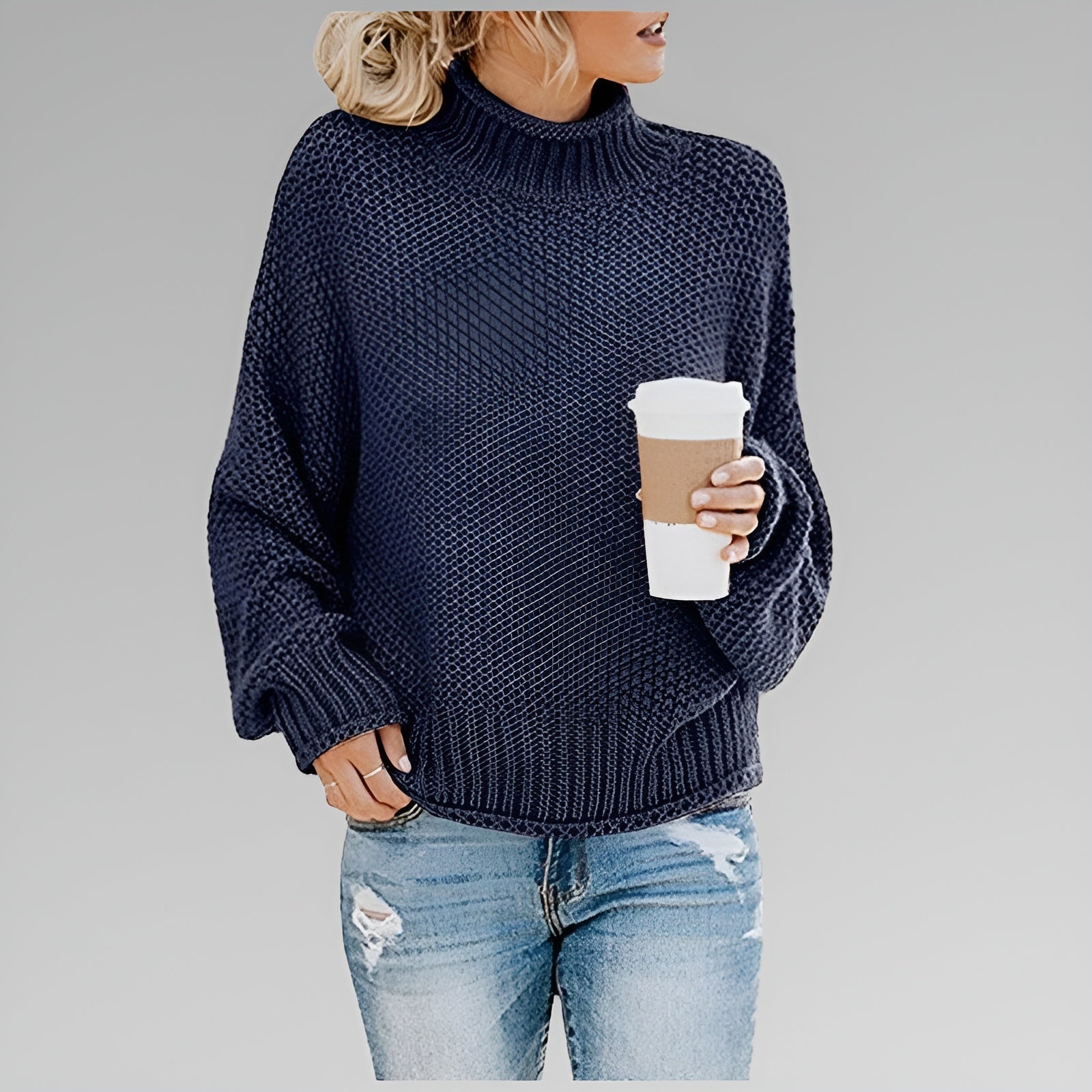 Elise – Classic and Refined Knit Sweater