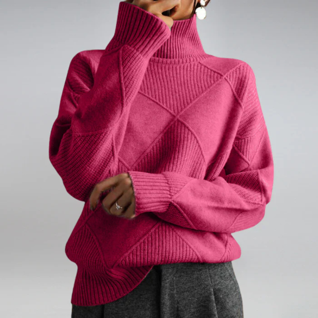 Elise – Refined Turtleneck Sweater