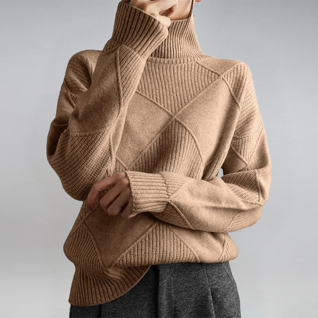 Elise – Refined Turtleneck Sweater