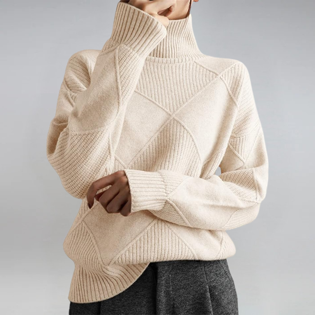 Elise – Refined Turtleneck Sweater