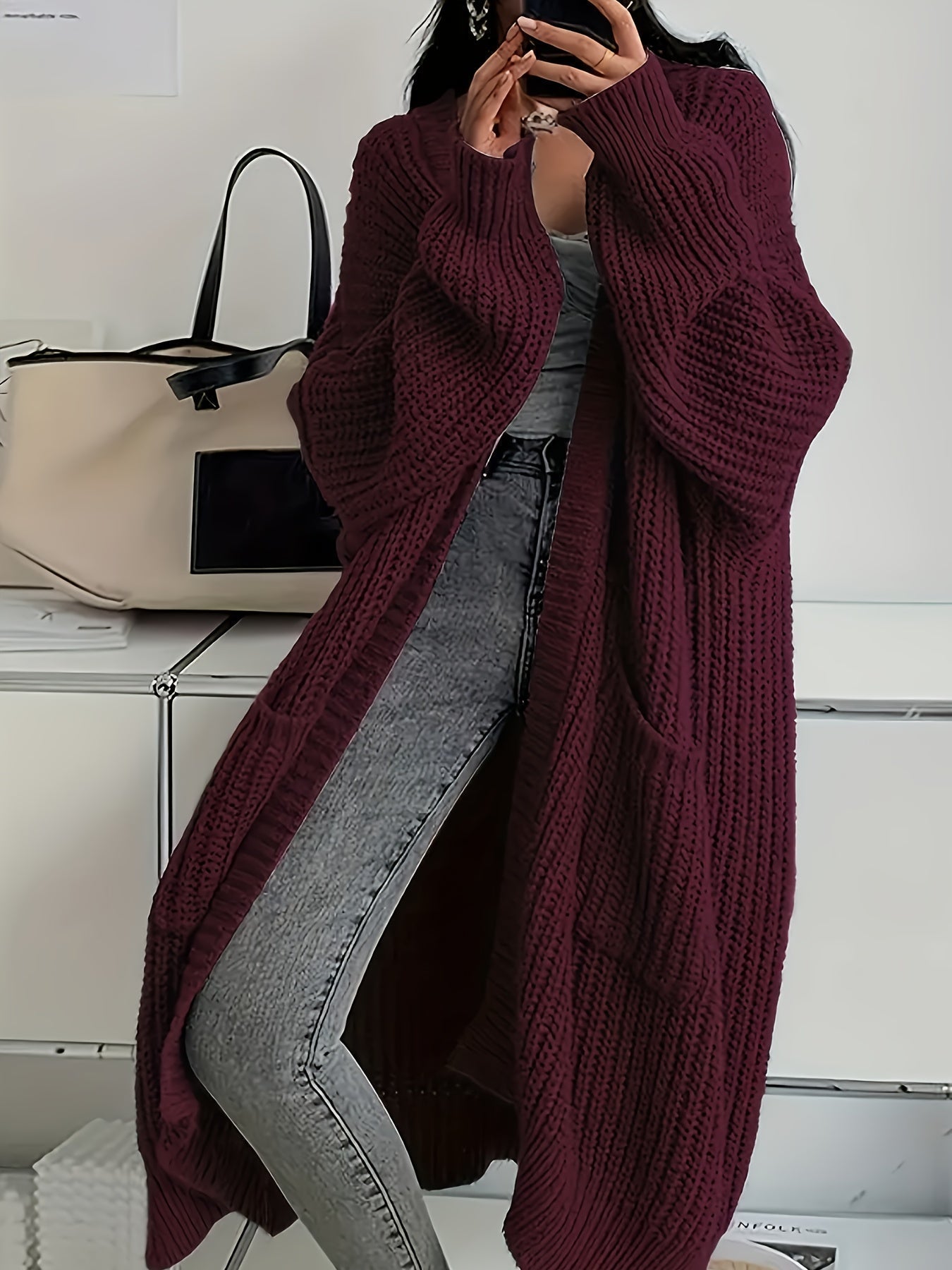 Elise – Long and Elegant Cardigan