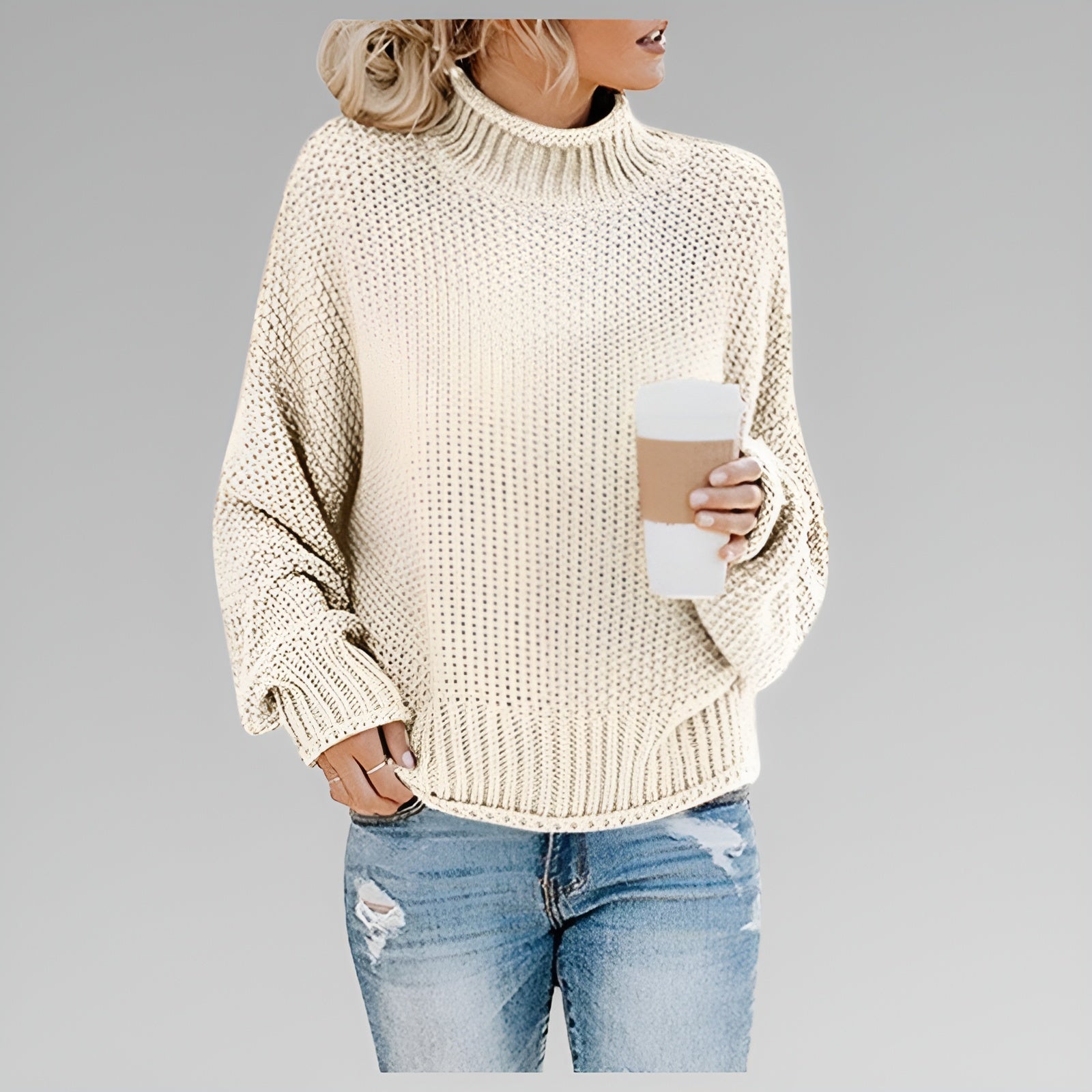Elise – Classic and Refined Knit Sweater