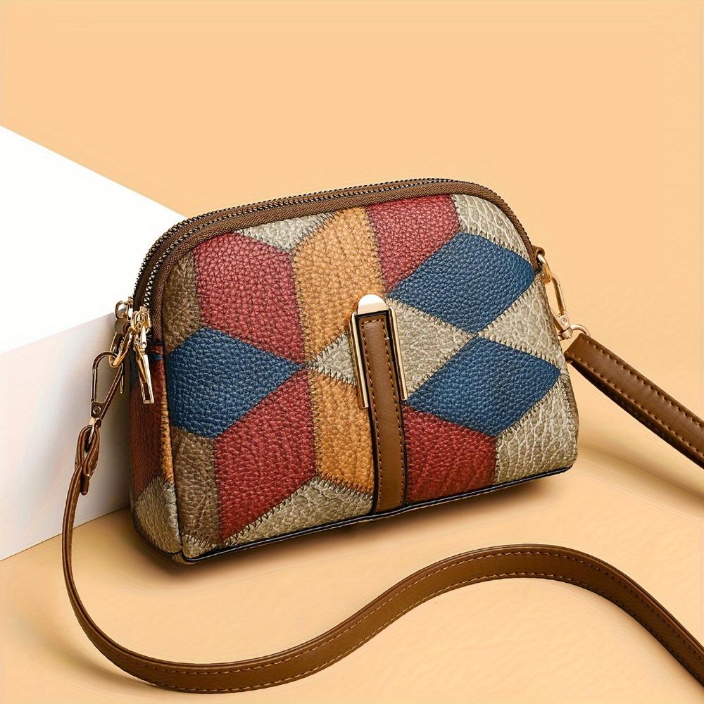 Clio | Mini Crossbody Bag Patchwork
