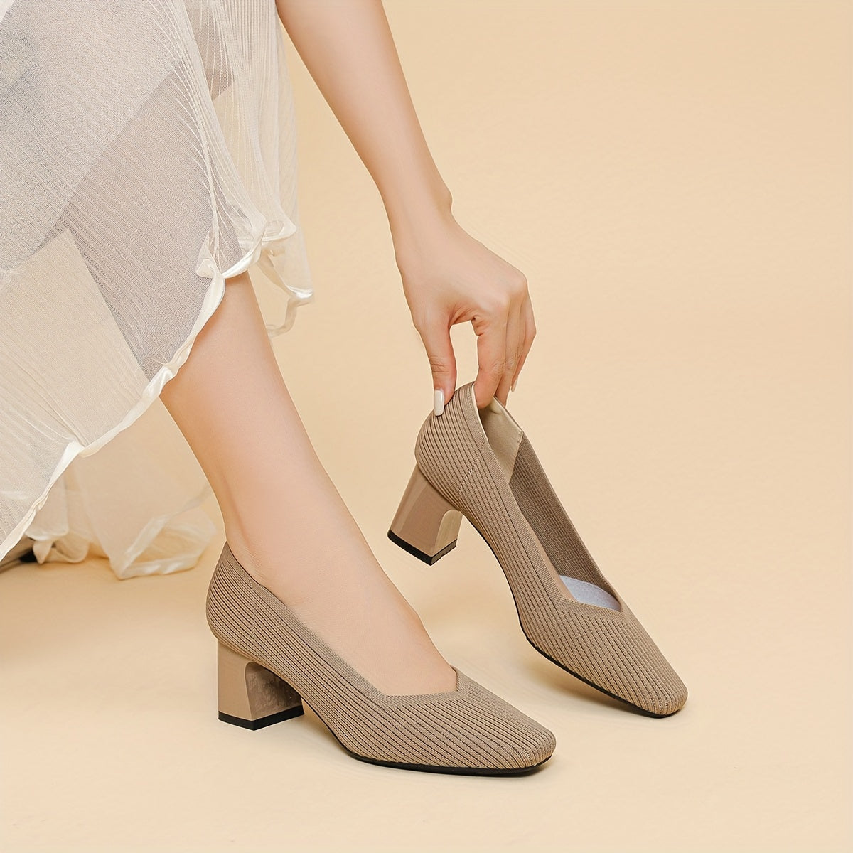 Marie™ – Comfortable high heels with stable support for pain-free wear