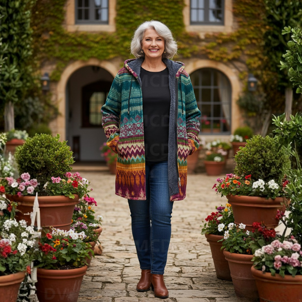 Jedda™ | Luxurious Cardigan with Artistic Inspiration