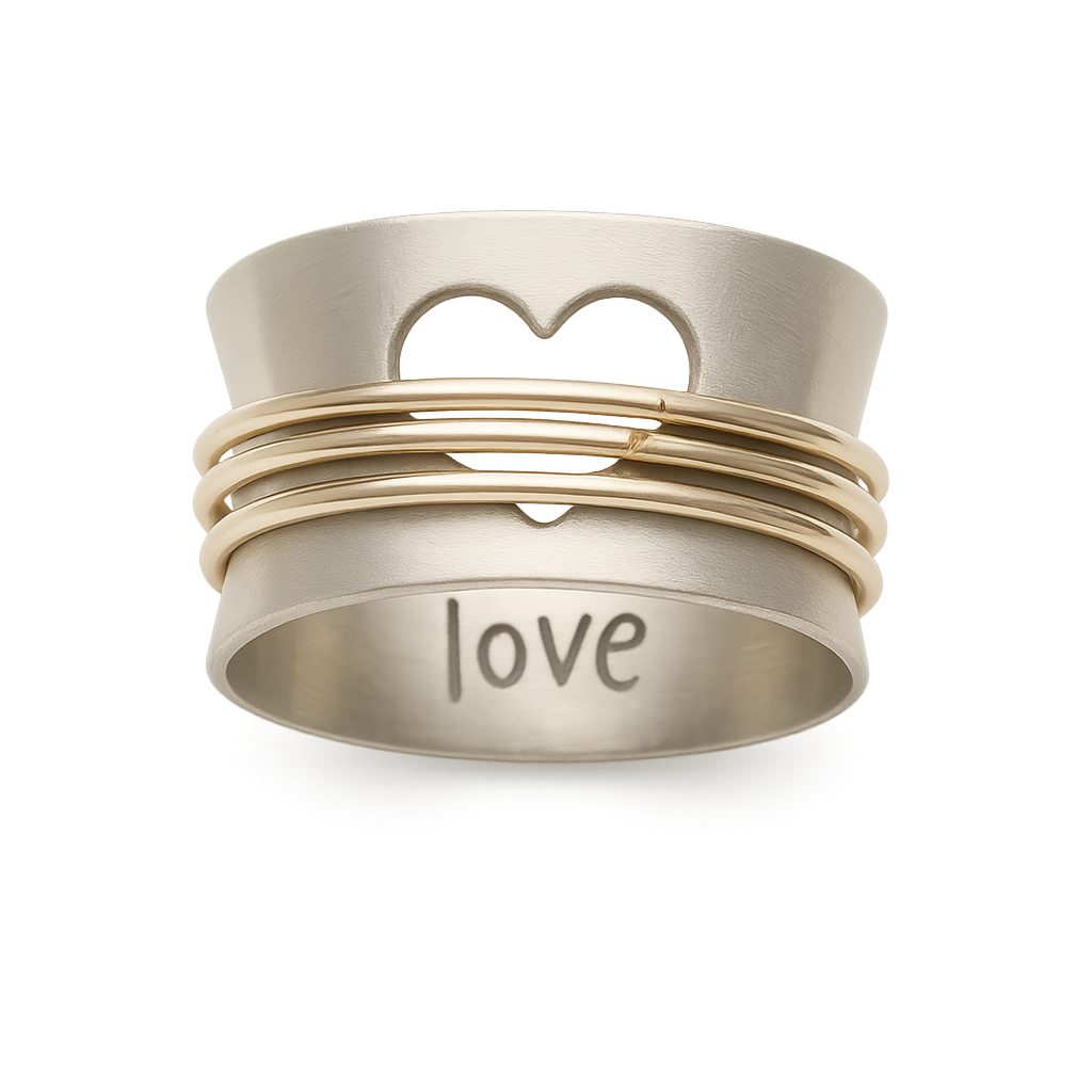 Precious Vintage Love Ring