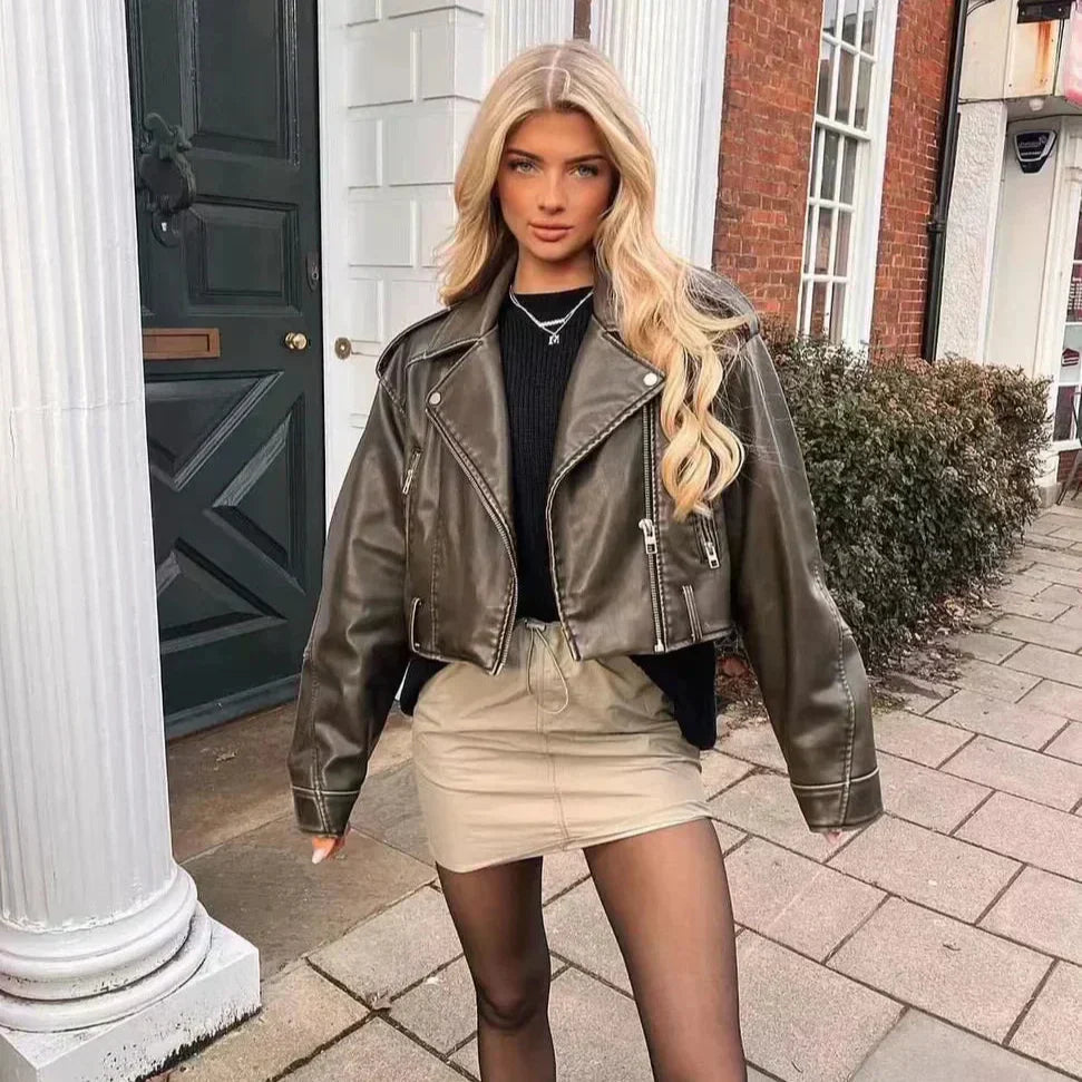 MP | Versatile Quality Leather Jacket