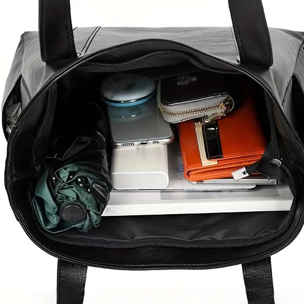 Klara - Classic Leather Shoulder Bag