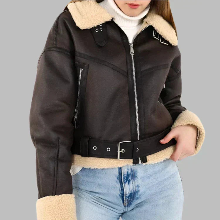 MP | Breathable and Versatile Leather Jacket