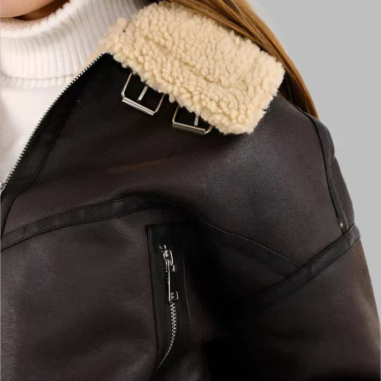 MP | Breathable and Versatile Leather Jacket