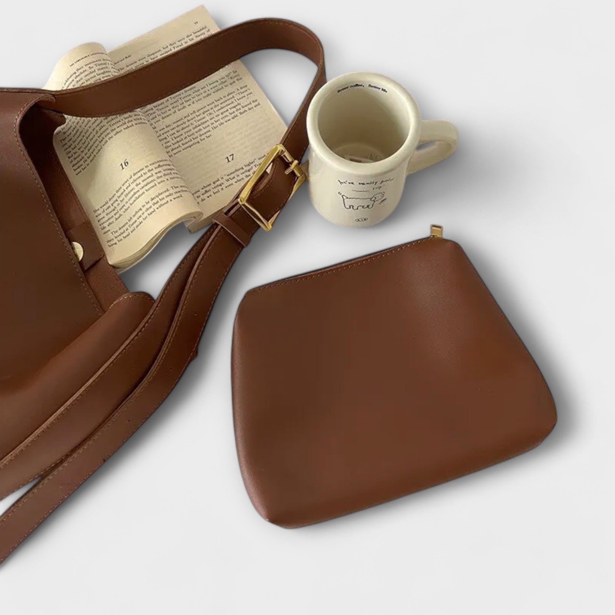 Isidore – Elegant Leather Crossbody Bag