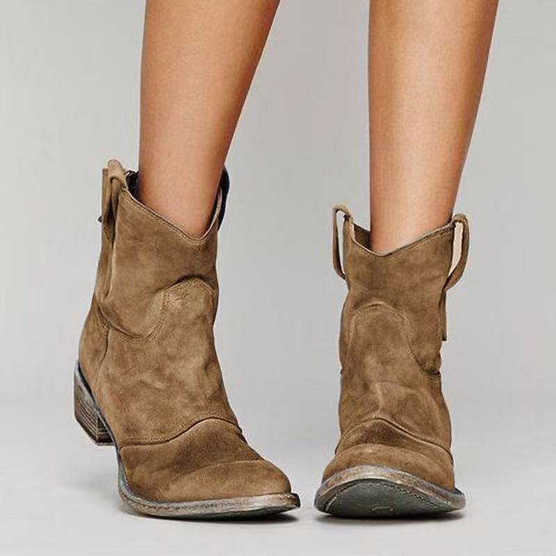 Aveline™ – Suede Ankle Boots - Zhaky Collective