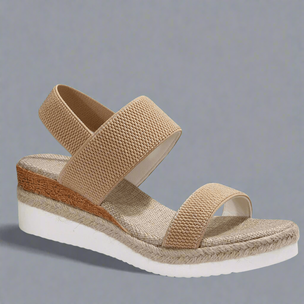 BLACK PLATFORM SANDALS - Liam & Ivy